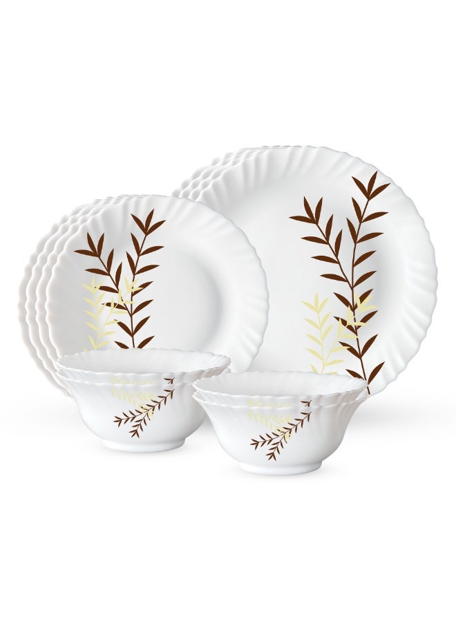 OPTIMA OPALWARE DINNER SET (PEARL) - 12PC - Image 1